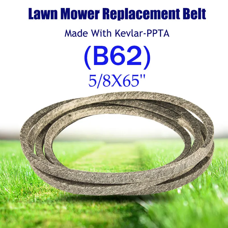 

V-BELT for Lawn Mower (5/8"x64") B62 Accessories for Vehicles M143019 Made with Kevlar M118684 FOR M/TD 754-0350 954-0350