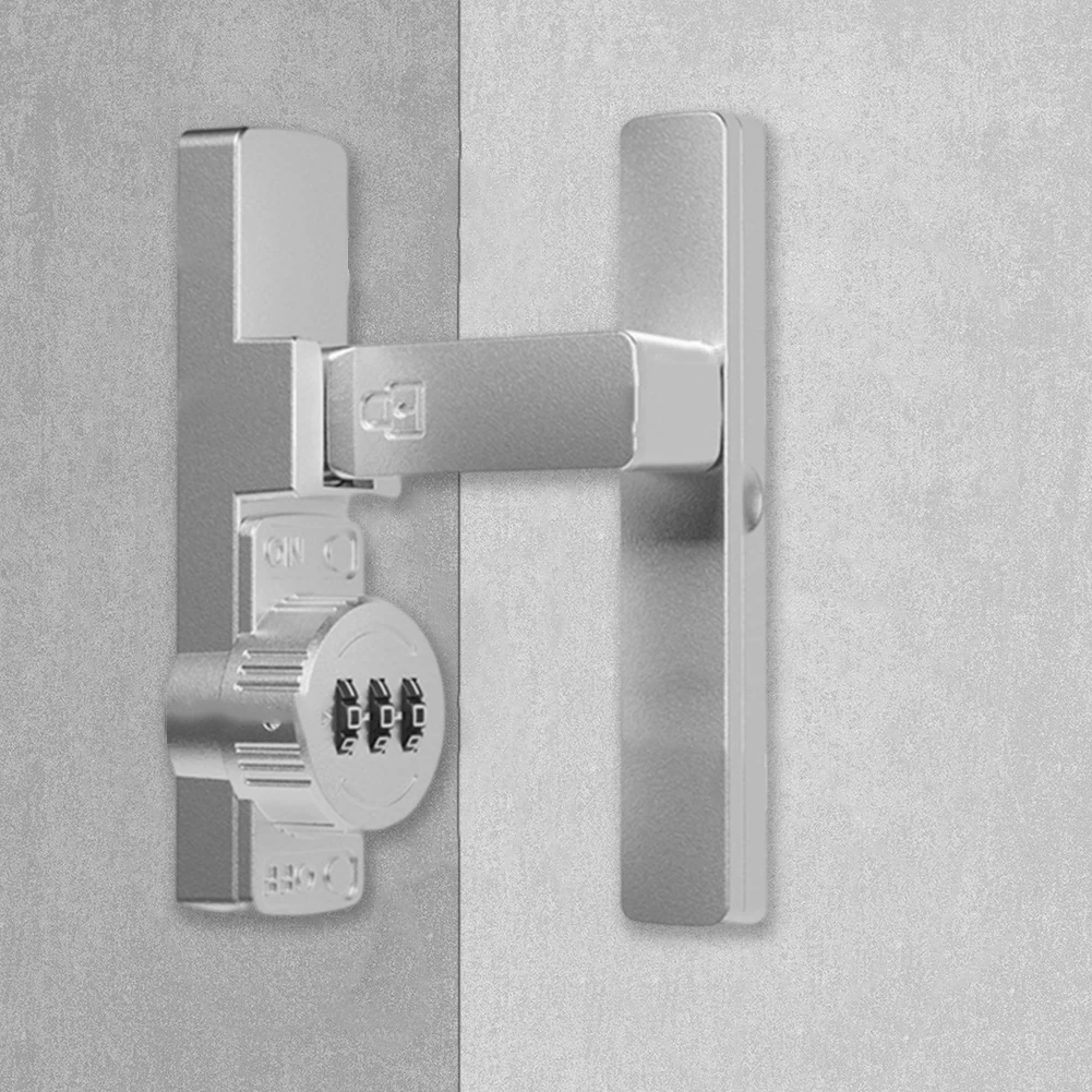 90 ° Светящаяся защелка внутренняя металлическая дверная пряжка замок для ванной