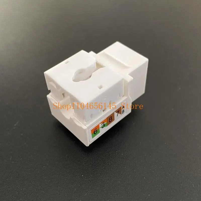 Фото 652F Cat6 RJ45 Разъем Keystone Разъем модуля Сетевой переходник Ethernet №3
