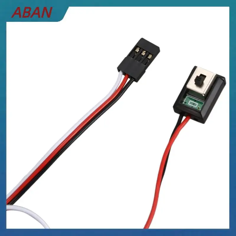Фото ABAN 2X 480A Матовый одиночный двигатель ESC с охлаждающим вентилятором Водонепроницаемый 2-4S 3 режима 5 В/3A BEC для радиоуправляемых автомобилей №3