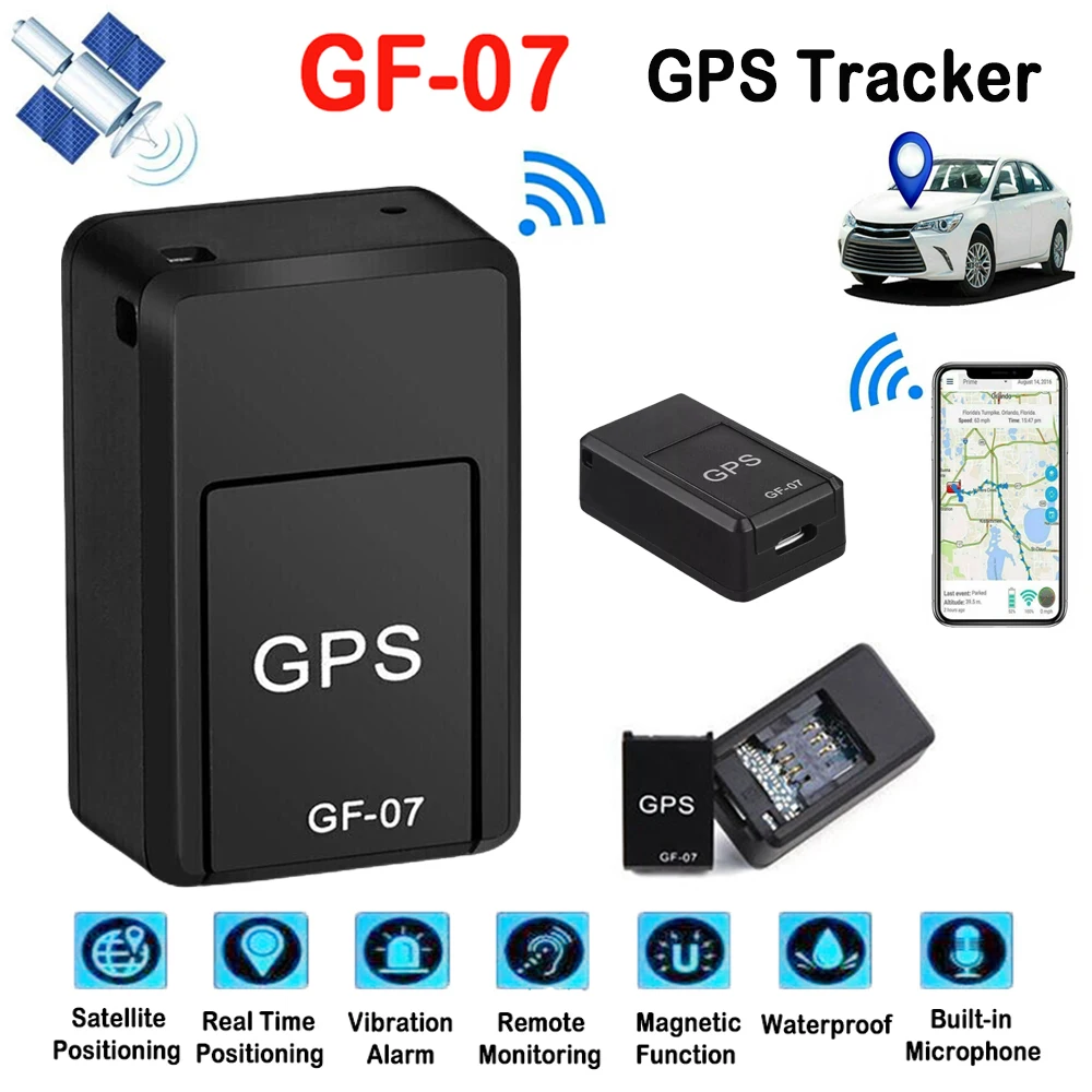

GF-07 Magnetic Car Locator USB Anti Theft Car Kids GPS Positioner Real Time Tracking Automobile Tracker Daily Waterproof