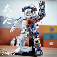 dawn project astronaut building block aerospace series astro boy spaceman character assembly toy childrens birthday gift