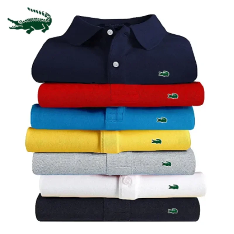 

Men's embroidered polo collar short sleeved T-shirt, high-quality Clothing S-6XL top, fashionable in summer, 2023