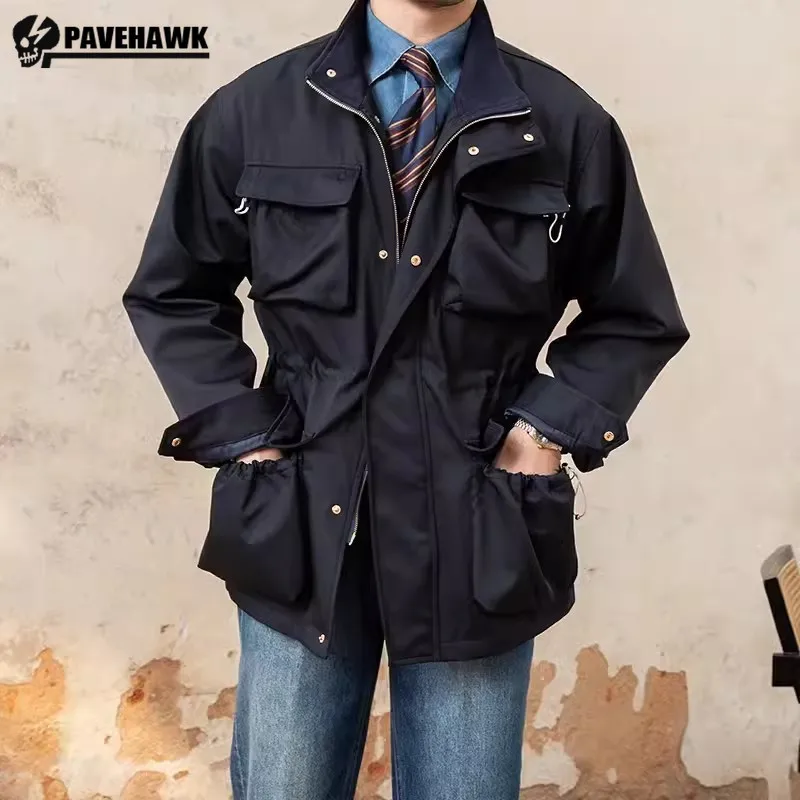 Уличная водонепроницаемая охотничья куртка мужские Качественные приталенные