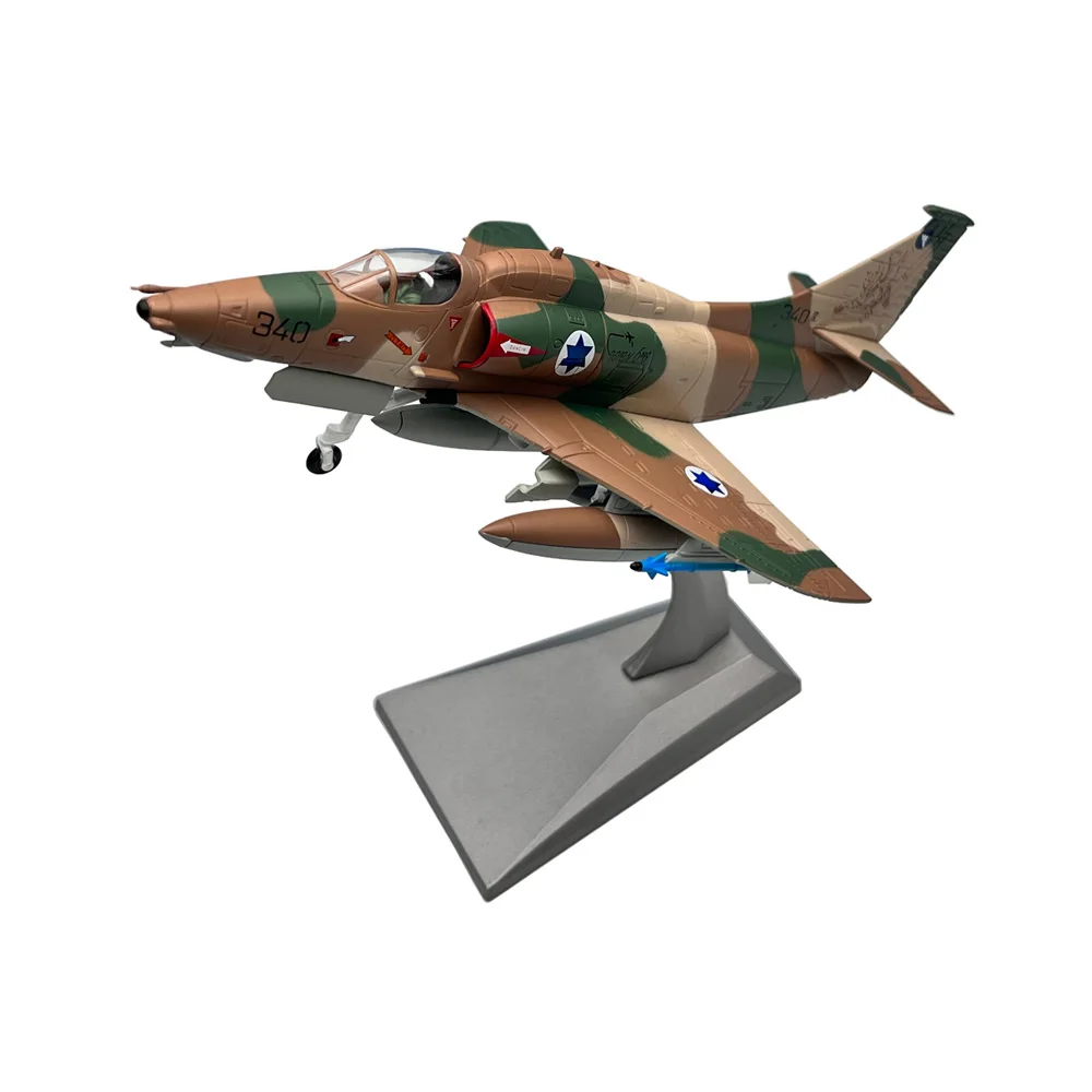 

1:72 Middle East War Israel Douglas A-4 Skyhawk Fighter Toy Jet Aircraft Metal Military Diecast Plane Model Collection Gift