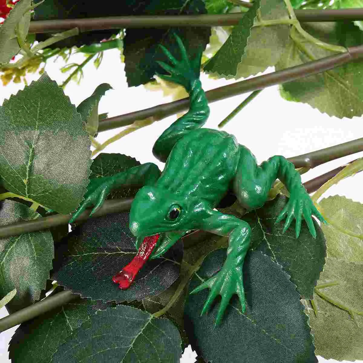 4 шт. имитация лягушек на Хэллоуин детские игрушки детский поддельный реквизит