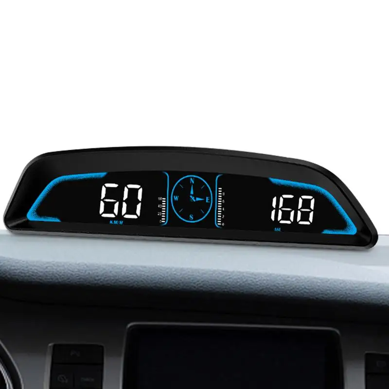 

Digital GPS Speedometer HUD Car High-Definition Display Universal GPS Speedometer Car Hud Head-Up Display With Speed Compass