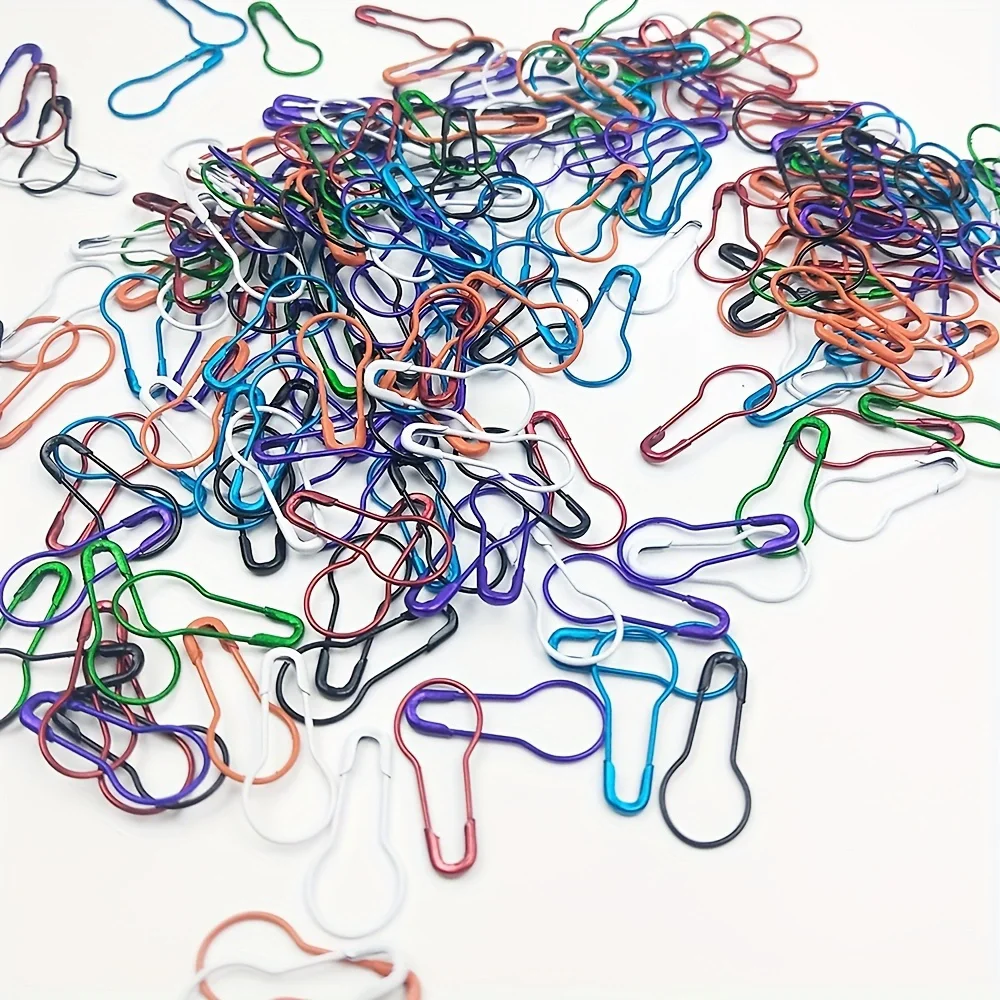 100 шт. разные металлические безопасные булавки для вязания крючком