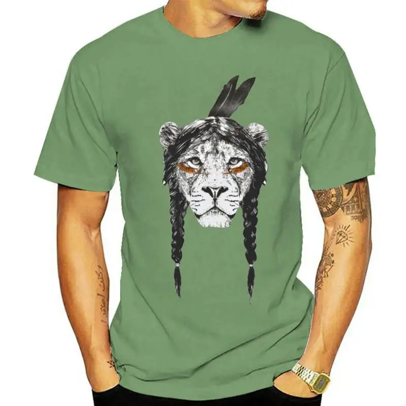 

Футболка мужская с коротким рукавом, топ с принтом воина, Льва, потрясающие животные, уличная одежда в стиле Харадзюку