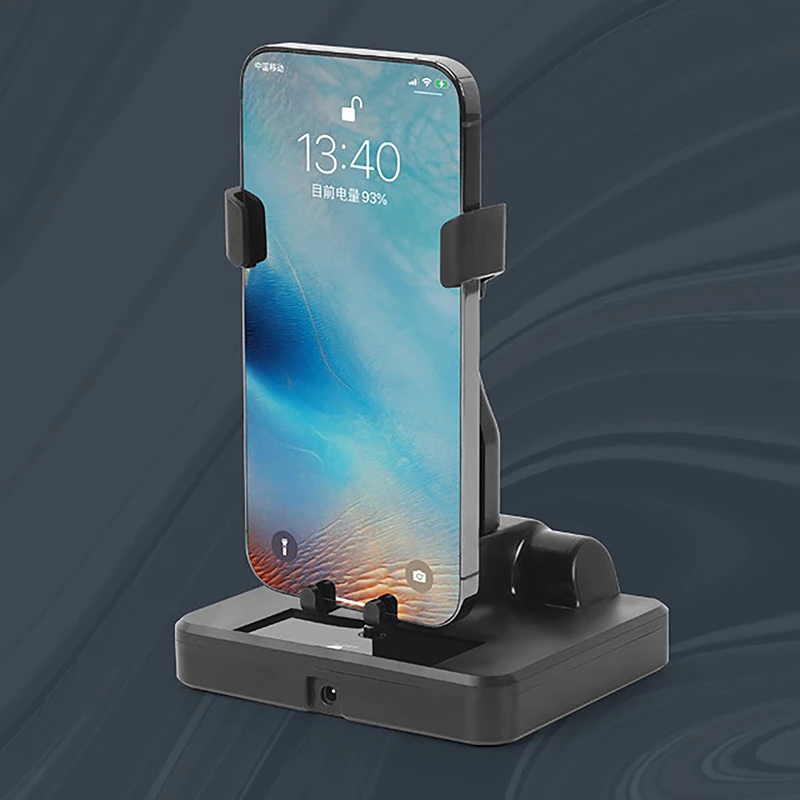 Бесшумный шейкер для мобильного телефона счетчик шагов настольный держатель