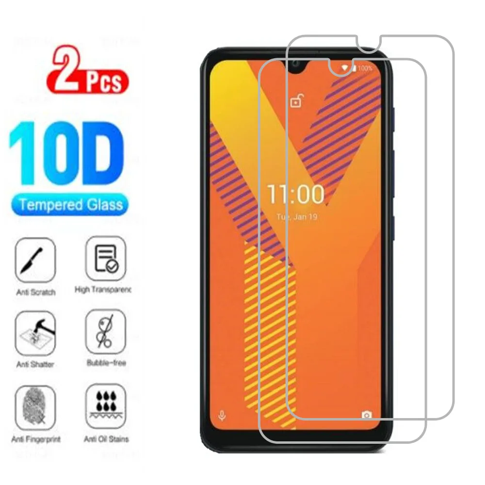 

2Pcs Original Protective Tempered Glass For Wiko Y62 (Y62 Plus) 6.1" WikoY62 Y62Plus Screen Protective Protector Cover Film