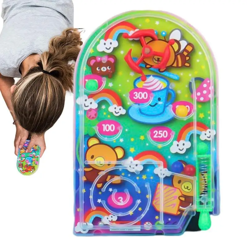 

Pinball Toys For Kids Small Pinball Maze Puzzle Beads Ejection Fun Games For Home Crafts Birthday Party Supplies Ideal Classroom