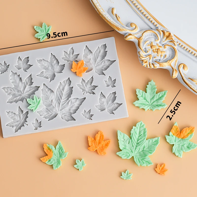 Силиконовые формы для торта Fengying Роза Кленовый лист