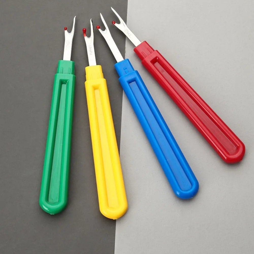 Новинка пластиковая ручка для снятия швов с крышкой 4 цвета