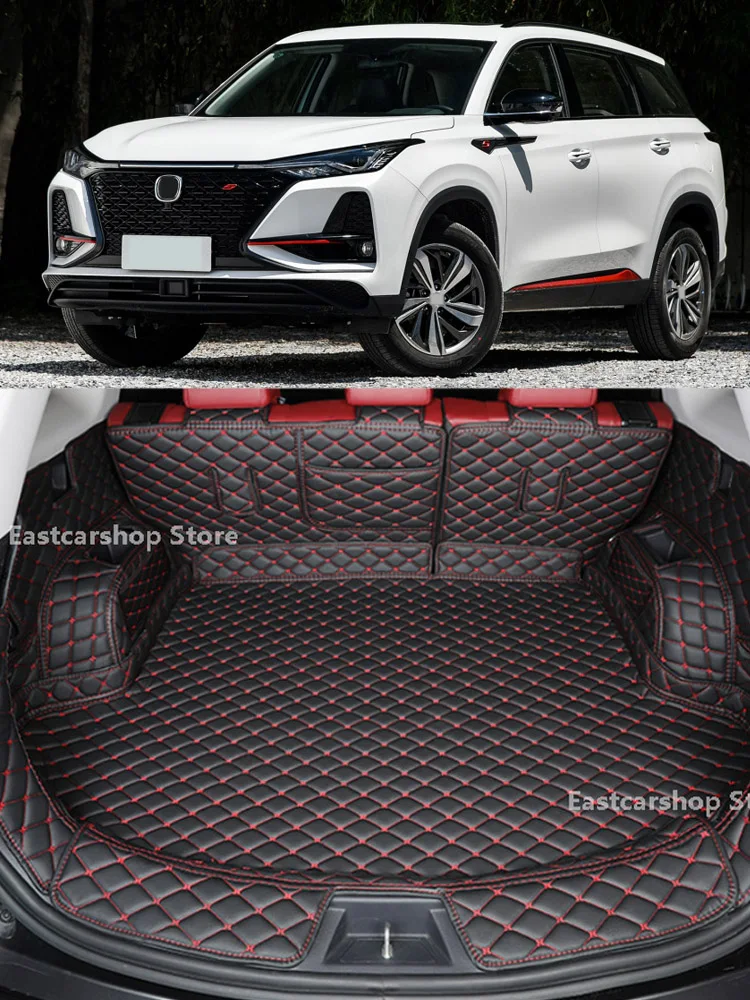 For Changan CS75 Plus 2021 2020 Car All Inclusive Rear Trunk Mat Cargo Boot Liner Tray Rear Boot Luggage Cover Accessories 2022