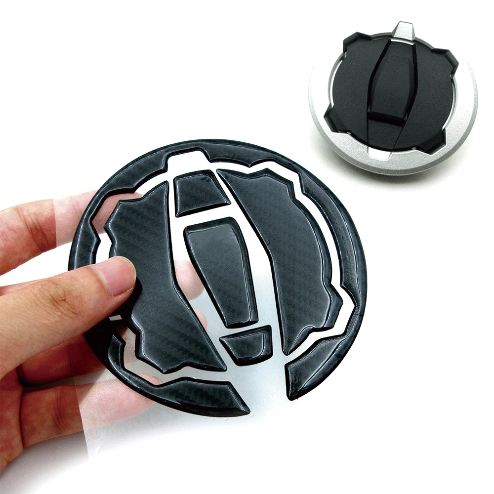 3D наклейка из углеродного волокна для мотоцикла Kawasaki Z400 Z650 Z900 Versys X300 Ninja650 крышка