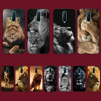 lvtlv the lion king animal phone case for vivo y91c y11 17 19 17 67 81 oppo a9 2020 realme c3