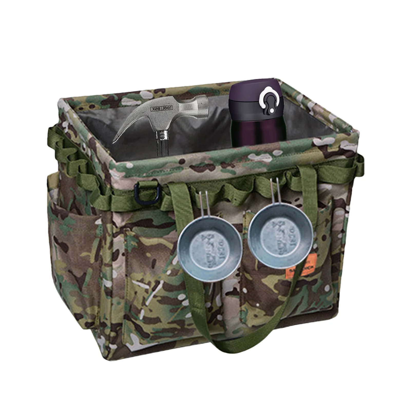 

Складная открывающаяся коробка для хранения, прочная открывающаяся Фотосумка, многофункциональная Складная фотовспышка для переноски руч...