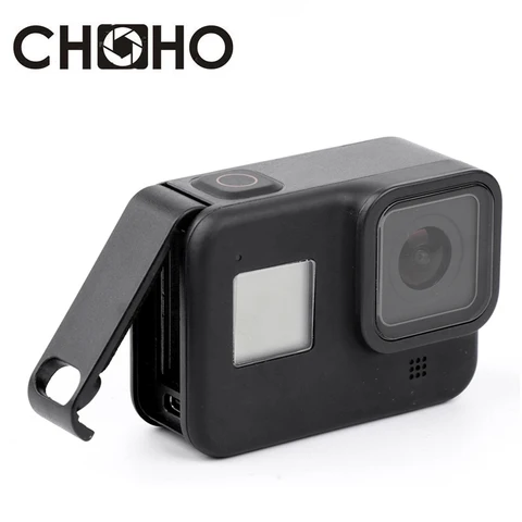 Крышка батарейного отсека CHOHO для GoPro Hero 8 чёрная