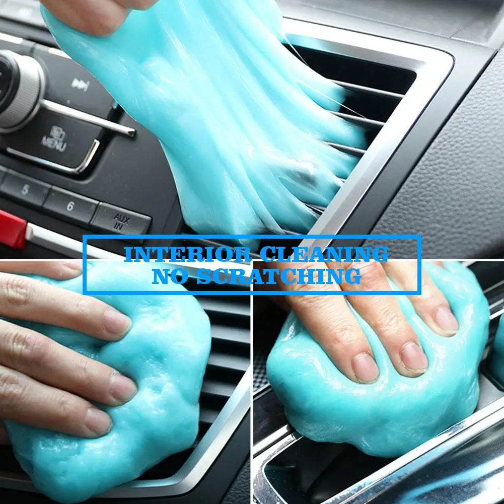 

Car Wash Interior Car Cleaning Gel Slime For Cleaning Machine Auto Vent Magic Dust Remover Glue Computer Keyboard Dirt Clea A4m6