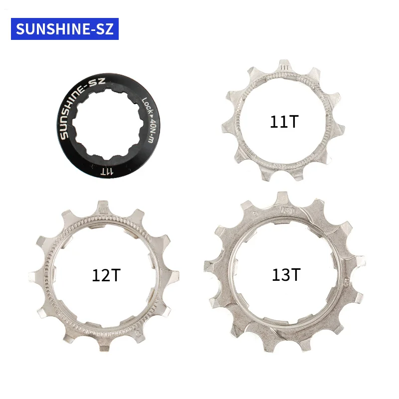 

SUNSHINE 8/9/10/11/12 Speed 11t/12t/13t Bicycle Flywheel Pinion Repair Parts For Mtb Cassette Cog In Mountainous Region Highway