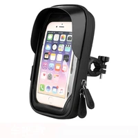 universal motorcycle bicycle phone holder waterproof 360%c2%ba rotation usb quick charger gps mount smartphone handlebar clip stand