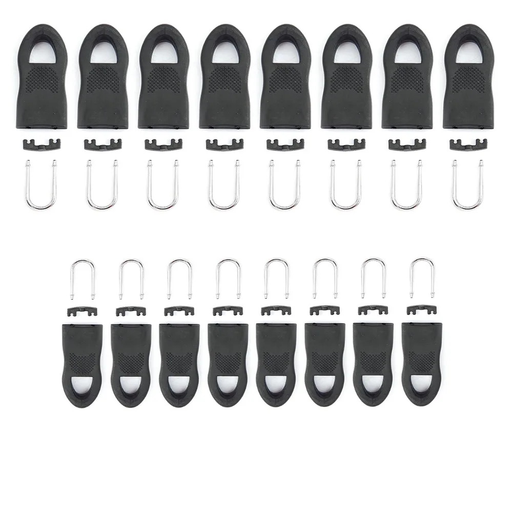 

16pcs Instant Zipper Universal Instant Fix Zipper Repair Kit Replacement Zip Slider Teeth Rescue New Design For DIY