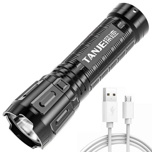 

LISM USB перезаряжаемый фонарик LED 3 режимов