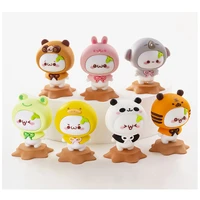 animal series lovely small ornaments cartoon net red ins doll tide play hand made home desktop cute decoration doll duck panda