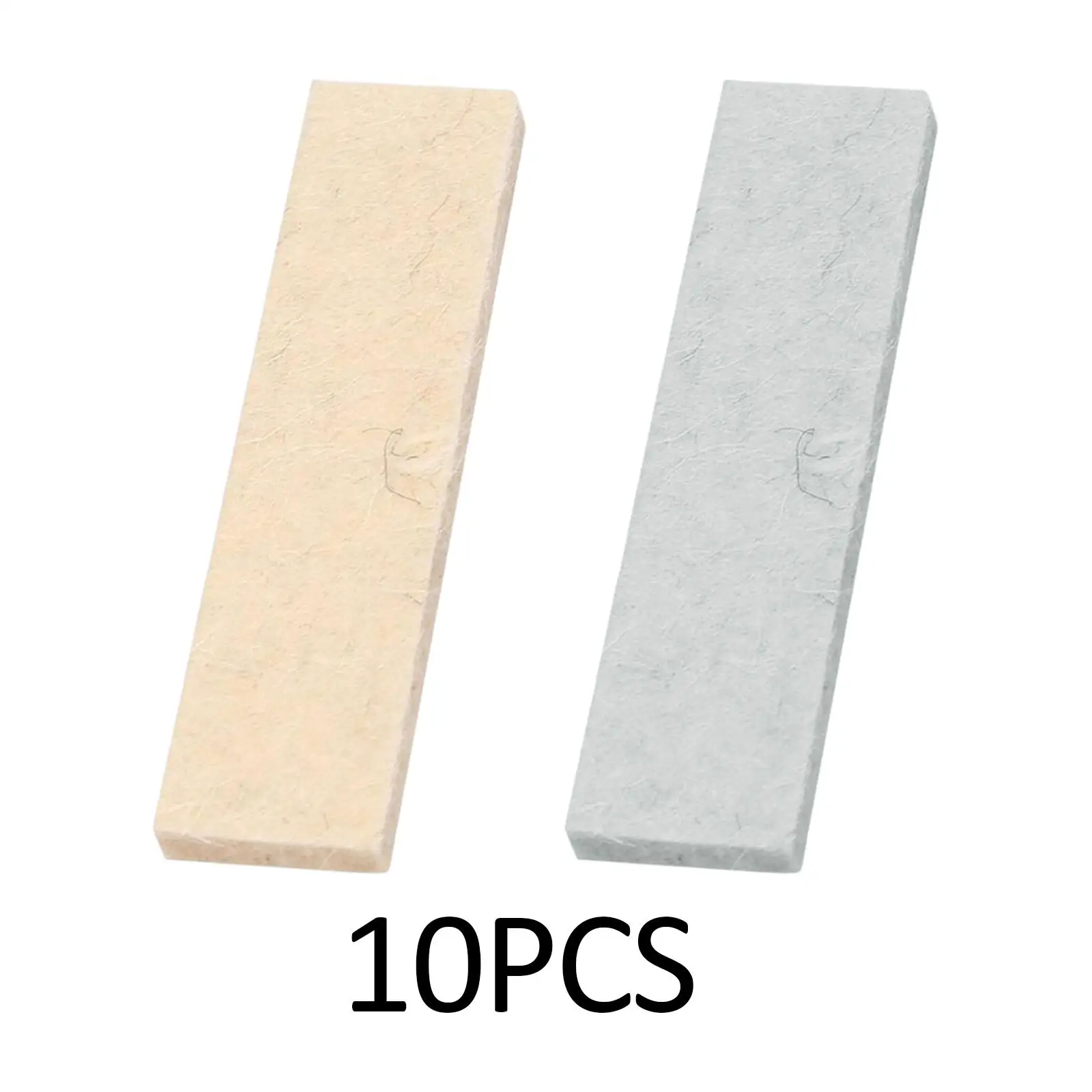 

10Pcs Exercise Bike Brake Pads Supplies Replaces Wool Felt for Fitness Bike