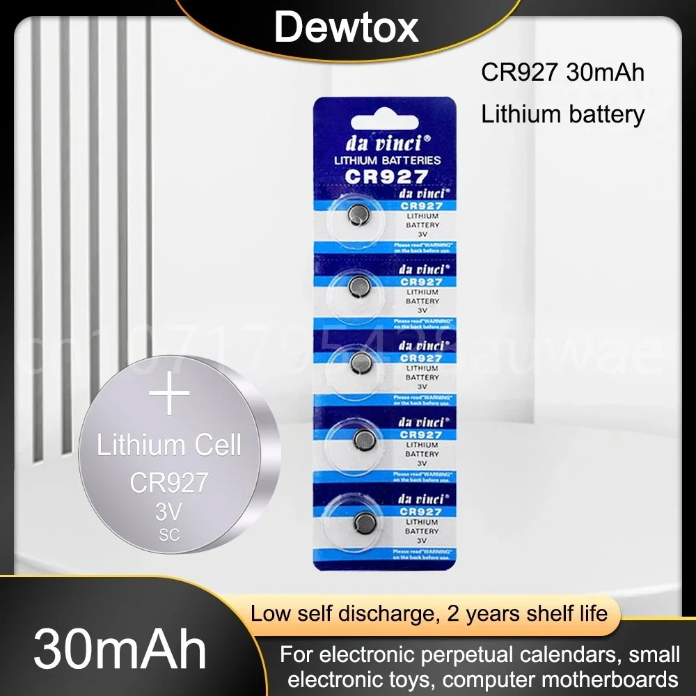 5-20 шт. 3 в CR927 927 DL927 BR927 BR927-1W ECR927 5011LC KCR927 LM927 часовая кнопка монетница литий-ионный