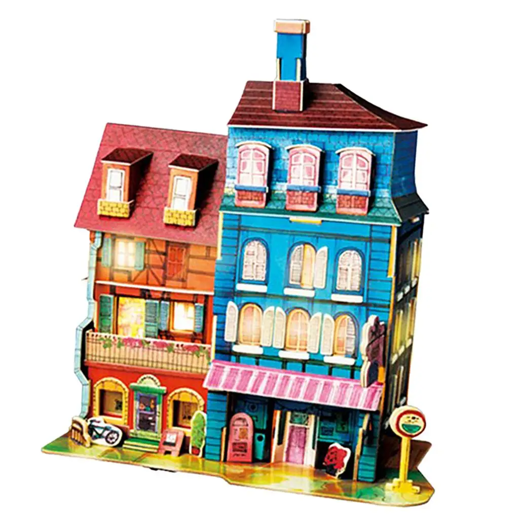 

1/24 Miniature Kit Wooden Model Birthdays Gifts for Kids and Adults -Colmar