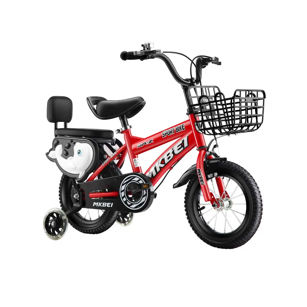

12 Inch Children Bicycle Bike Boys Girls Bicycles Training Wheel 2 To 10 Years Old Outdoor Riding Road Double Disc Brake