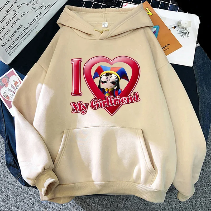 

The Amazing Digital Circus Hoodie 2023 Anime Pomni Women/men Hoodies Unisex Sweatshirt Vintage Kawaii Cartoon Harajuku Clothes