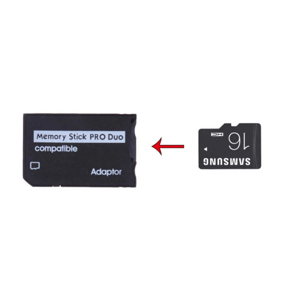 Micro SD адаптер SDHC TF для карты памяти MS Pro Duo конвертер OTG PDA цифровая камера