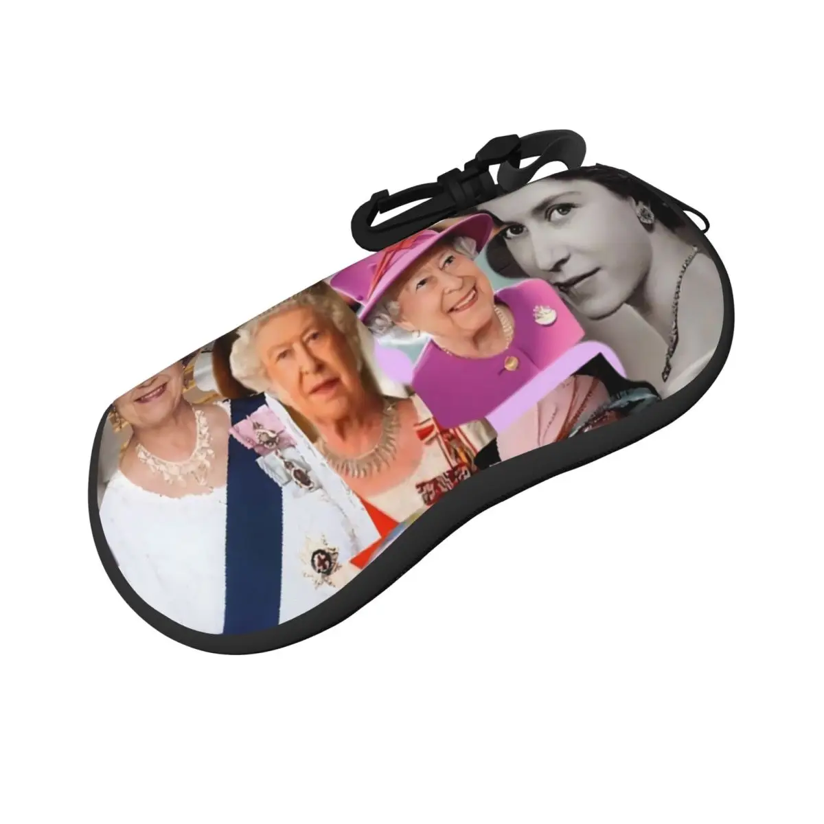 

Elizabeth II Glasses Case HRH Queen Outdoor Sunglasses Case For Male Female Fashion Eyewear Accessory Original Glasses Box