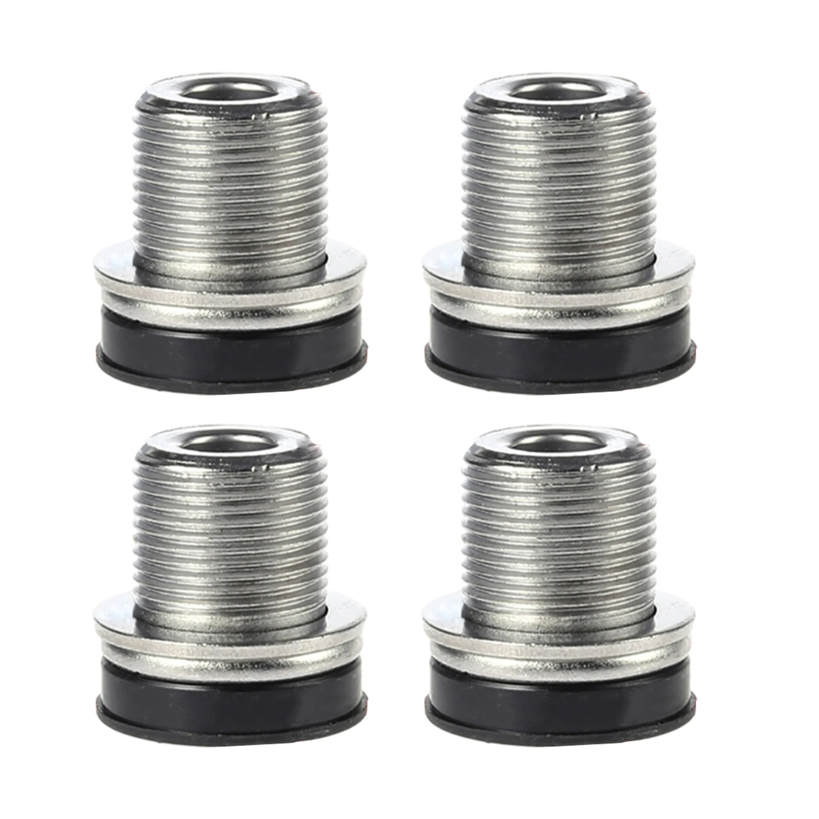 

4pcs Steel Travel Bicycle Crank Screw Portable Easy To Install M15 Thread Durable Enough Quantity Lightweight Prevent Loosening