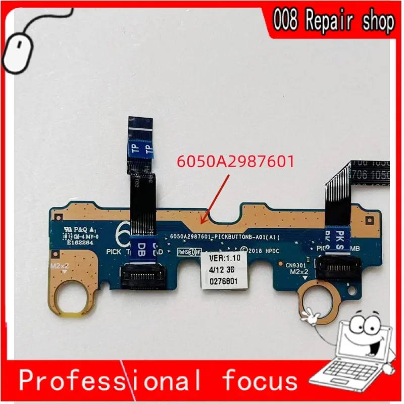 Wyoresy для ноутбука HP tpn-i131 16 см 240 G7 кнопка тачпада с кабелем 6050a 2987601