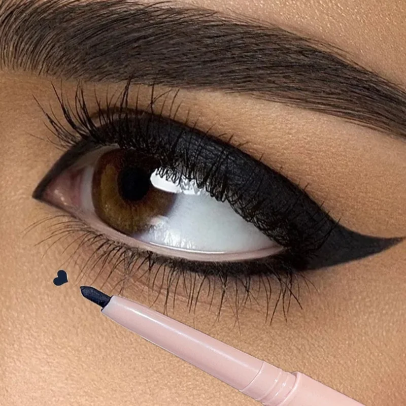 

Водостойкая Подводка для глаз, карандаш, матовый цвет, ручка для макияжа глаз, естественная стойкость, не выцветает, легкая в нанесении пигментная подводка для глаз, косметика