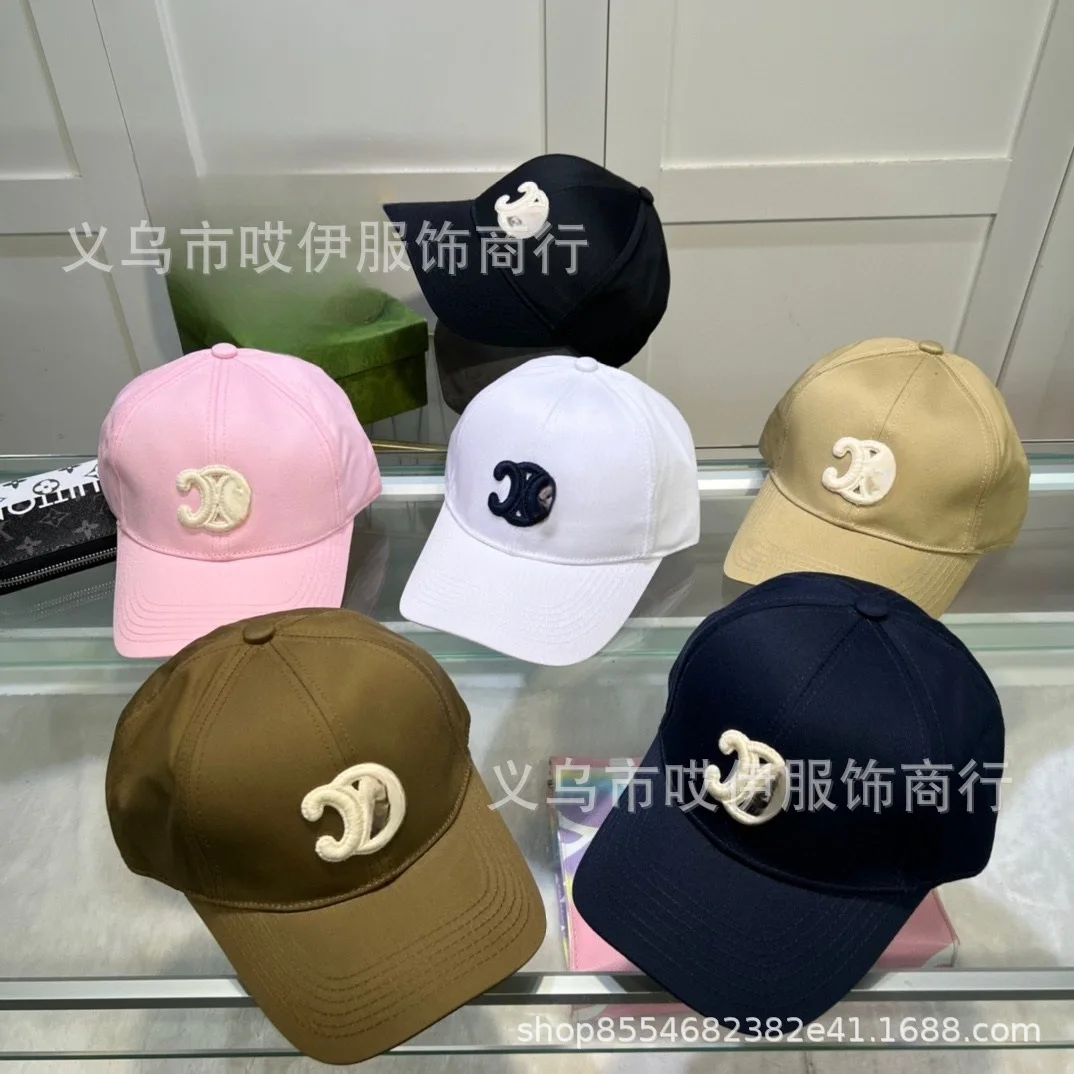 

CE Arc de Triomphe Baseball Cap Men's and Women's New Cotton Cap 3D Three-dimensional Embroidery Sunscreen Couple Hat