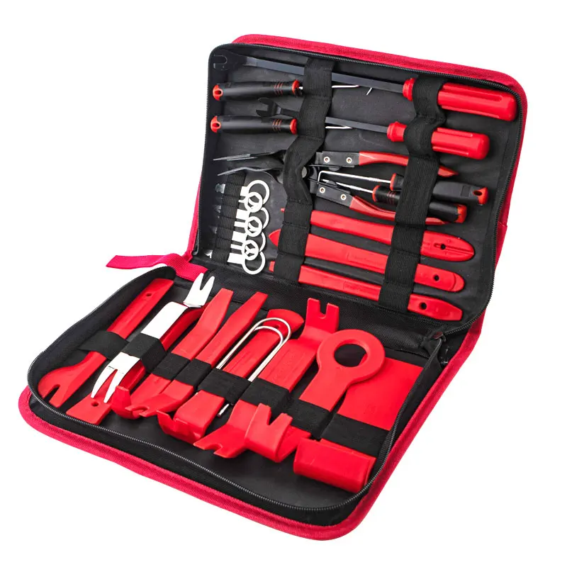 

Инструмент для удаления нескользящей пластины автомобильного салона CD навигатора, 39 шт., набор инструментов для ремонта и обслуживания сте...