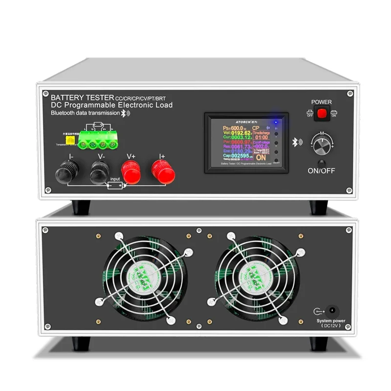 Тестер батареи 200В 40А DLB-1200Вт многофункциональный постоянный стабильный нагрузка