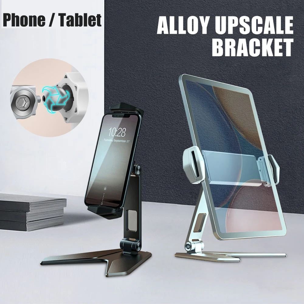

Tablet Stand Adjustable Folding Holder For iPad pro 11 mini 6 Air 4 10.9 2021 10.2 For 4-13 inch Tablet and Phone Accessories
