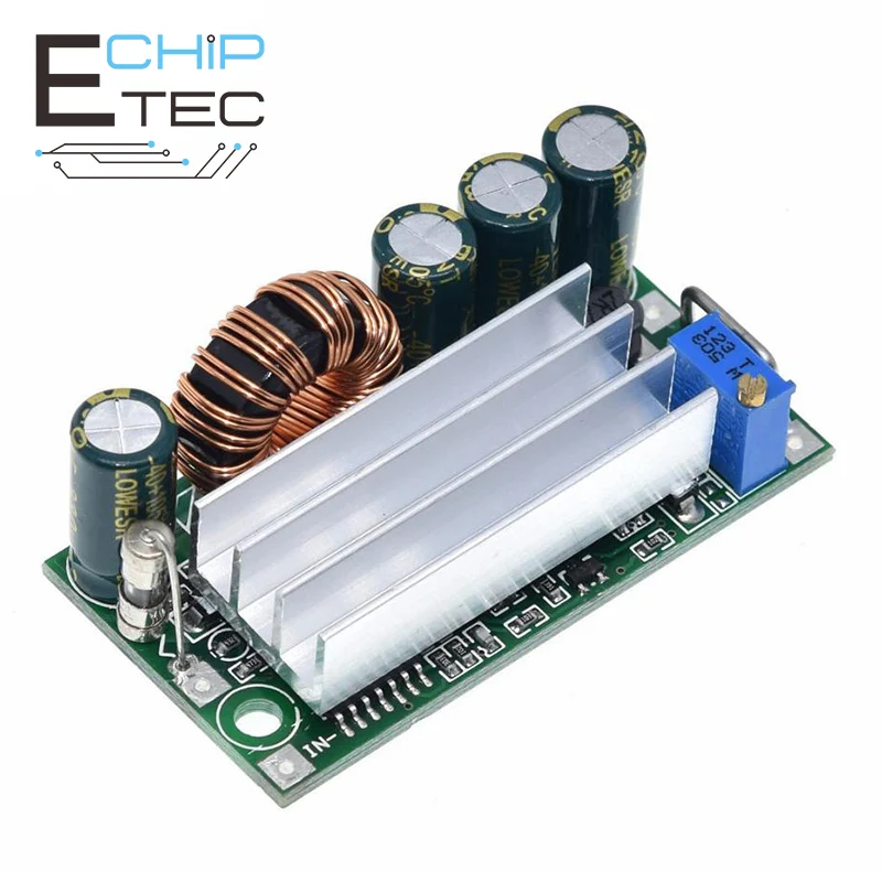 Купи Automatic Step Up Down DC Power Supply AT30 Converter Buck Boost Module Replace XL6009 4-30V to 0.5-30V за 154 рублей в магазине AliExpress