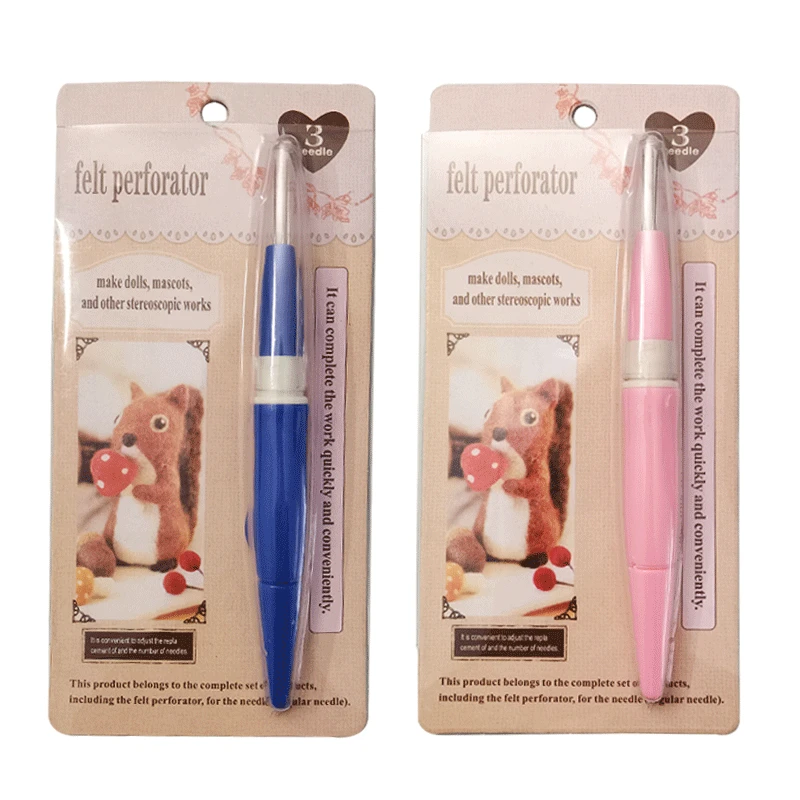 Игольная ручка забавные инструменты для шерстяного фетра замена игл с SKC DIY Art