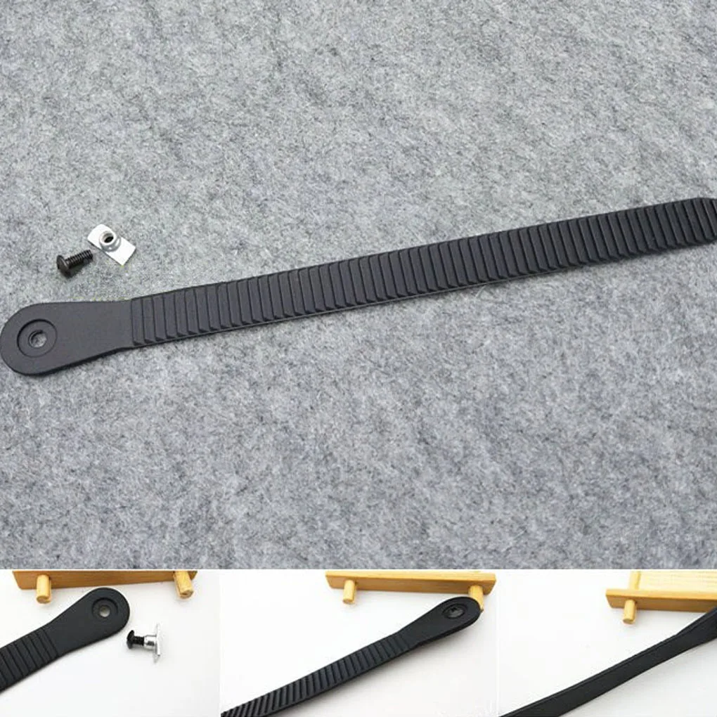 

4 Pieces Replacement Skate Shoes Strap Sling Buckle Anti-skidding Binding Tie Fastener Repair Tools Trapezoid Belt