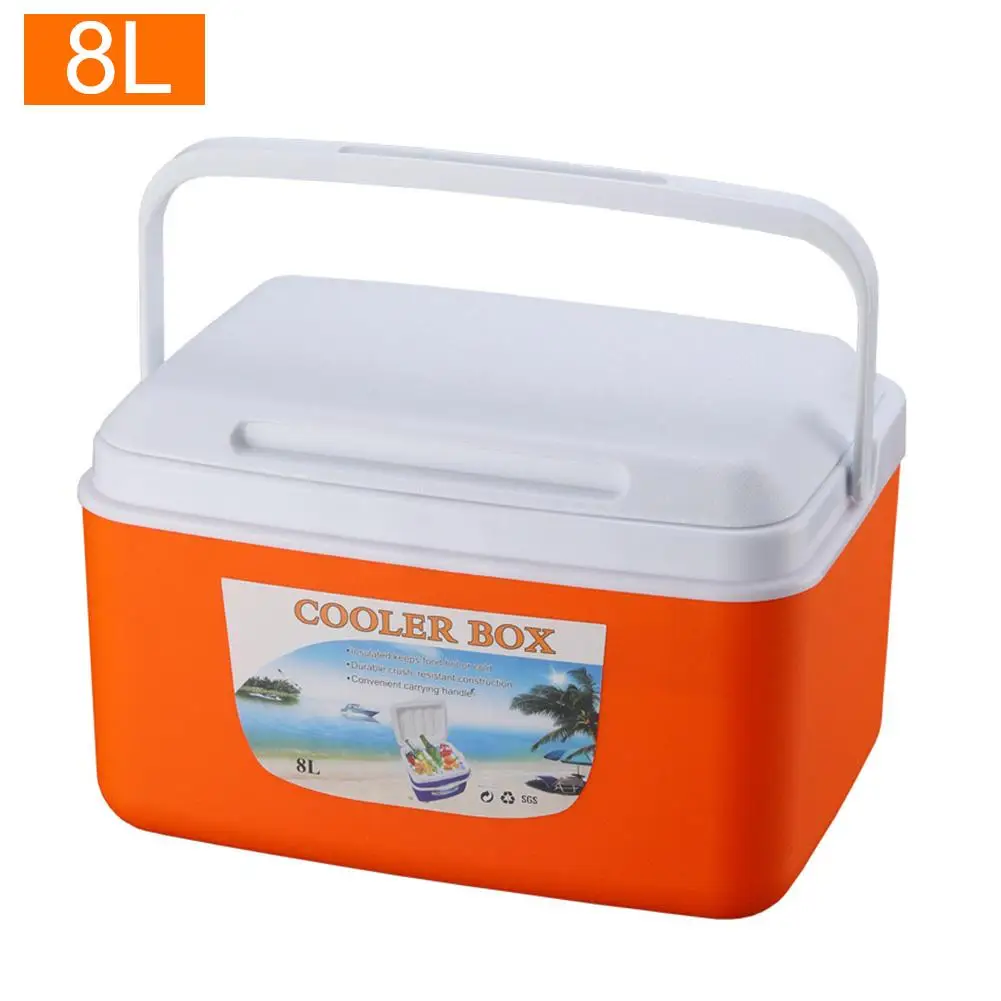 

8L Outdoor Incubator Portable Food Storage Box Car Cold Ice Fishing Box Cooler Mini Fridge for Home Camping Traveling