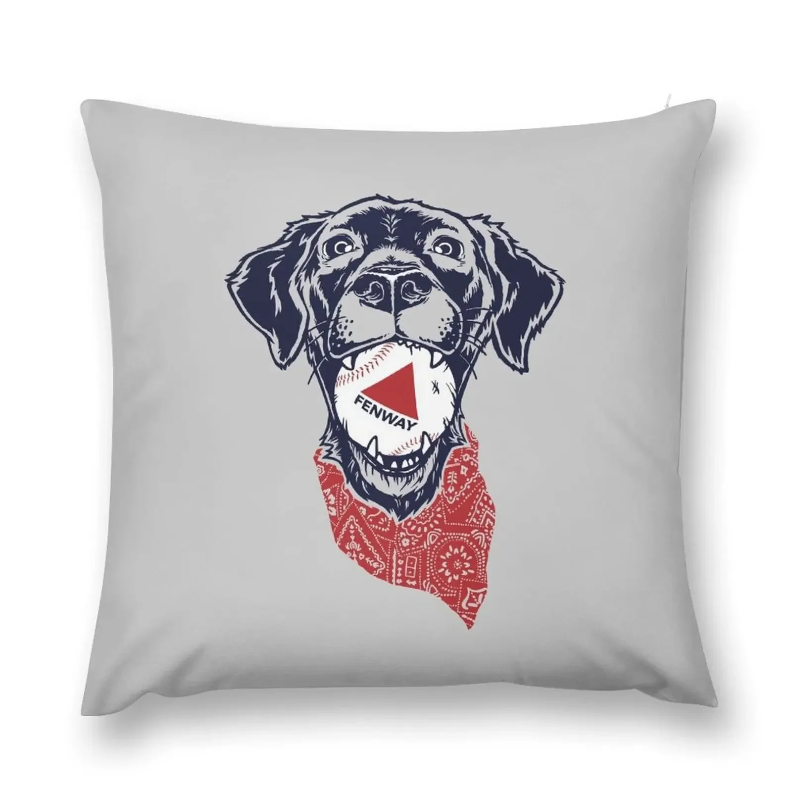 Подушка Fenway Baseball Dog рождественская наволочка подушки эстетические подушка для