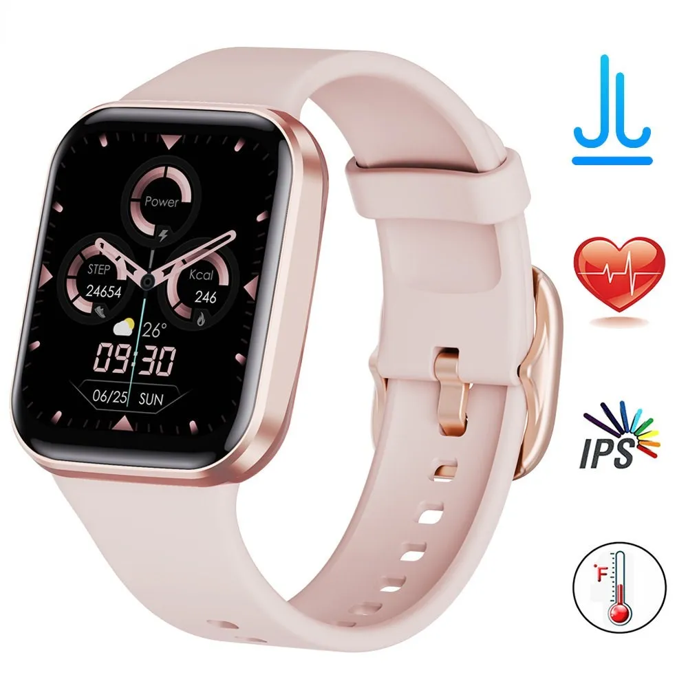 

2023 New Smart Band Watch Women Men Smartwatch Blood Oxygen Heart Rate Waterproof Connected Fitness Tracker Watch Bracelet Sale