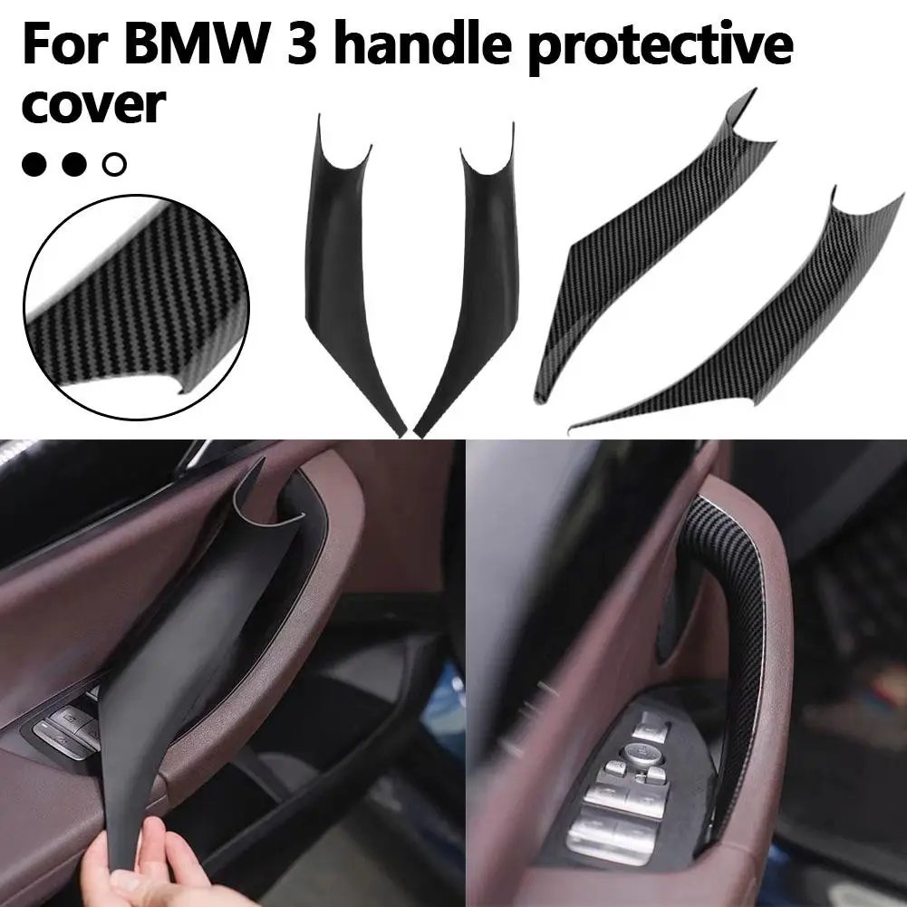 Защитная пленка для дверной ручки BMW X3/iX3/X4 18-24 аксессуары из углеродного волокна